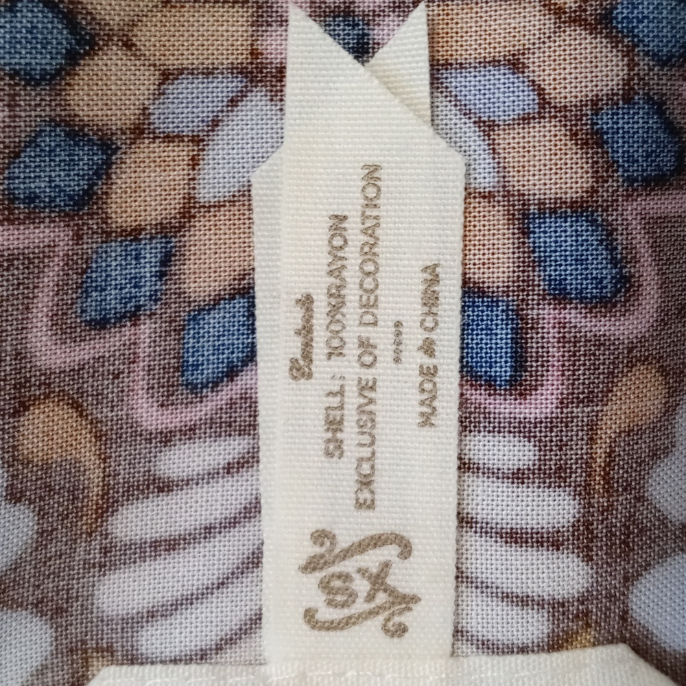🤎Matilda Jane🤎 - Brown/Cream/Blue Intermission Damask Print Dress - Picture 11 of 14